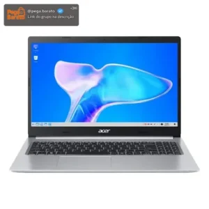 Notebook Acer Aspire 5 Ryzen 5 5500u Vega7 8gb Ram 256gb Ssd Cor Prata - Imagem 1