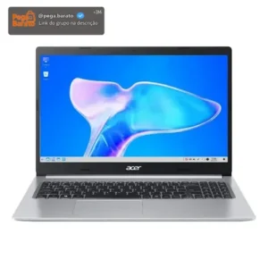Notebook Acer Aspire 5 Ryzen 5 5500u Vega7 8gb Ram 256gb Ssd Cor Prata - Imagem 1