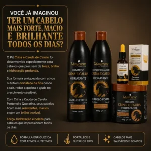 Kit Crina De Cavalo Maycrene Crescimento Rápido + Sérum - Imagem 3