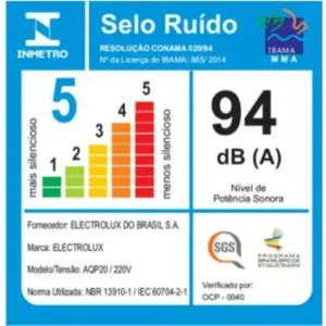 Aspirador de Pó e Água Electrolux 1400W 11L Acqua Power com Função Sopro Amarelo AQP20 220V - Imagem 13