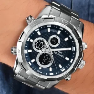 Relógio Technos Masculino Ts Digiana Prata - Bj4060aa/1a - Imagem 8