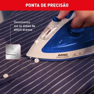 Ferro a vapor Essentialgliss azul base antiaderente Fea1 eficiente moderno prático - Imagem 8