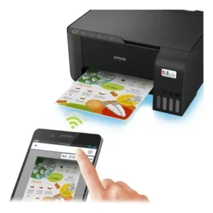 Impressora 3x1 Multifuncional Epson Ecotank L3250 Wifi Bivol Preto - Imagem 4