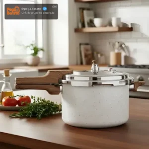 Panela De Pressão Antiaderente Cerâmica Indução Mimo 4,2l - Imagem 1