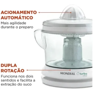 Espremedor Turbo Citrus, Mondial, 25W - E-01 - Imagem 4