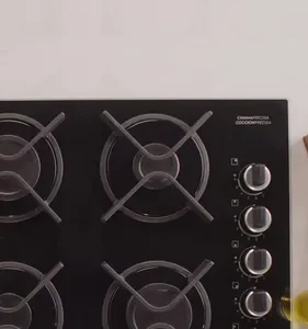 Cooktop 5 Bocas a Gás Electrolux Mesa Vidro Expert ChamaPrecisa e Grade Ferro Fundido (KE5GW) - Bivolt - Imagem 2
