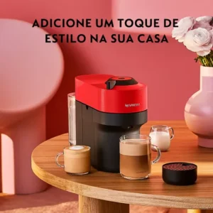 Cafeteira Nespresso Vertuo Pop Vermelho Pimenta - Imagem 7
