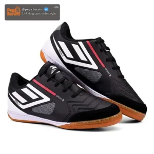 Chuteira Tenis Salao Futsal Quadra Unissex Esporte Bola - Imagem 1