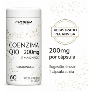 Coenzima Q10 200mg Pura Alta Concentração 60 Cápsulas - Forged Nutrition - Imagem 5
