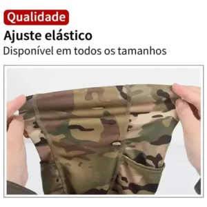 Kit Chapéu Boonie Balaclava Uv Dobrável Pesca Moto Camping - Imagem 8
