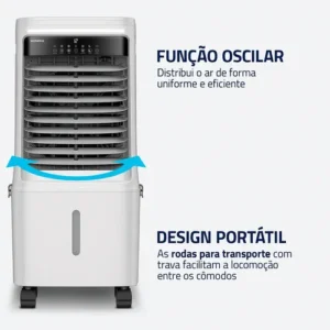Climatizador Wind Turbo Mondial Branco 150W CL-25L - Imagem 6
