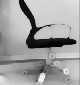 Cadeira Giratória Executiva Mesh Masterchair Preta Altura Ajustável Escritório 119kg - Imagem 2