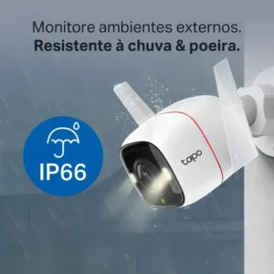 TP-Link Tapo C320WS Câmera de Segurança Wifi 2K QHD Colorida IP66 - Imagem 8