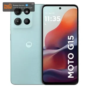 Smartphone Motorola Moto G15 512gb 8gb Ram(4+4gb Boost) Azul Celeste - Imagem 1