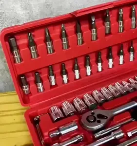 Furadeira Parafusadeira De Impacto 2 Baterias 21v + 46 Peças - Imagem 2