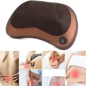 Massageador Travesseiro Elétrico Corporal Pescoço Lombar - Imagem 4