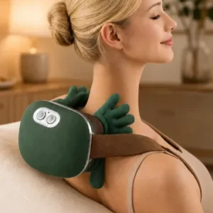 Massageador Elétrico Pescoço Ombros Mãozinha 3d Aquecimento - Imagem 2