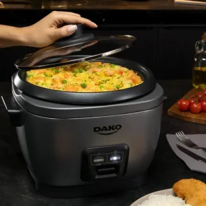 Panela De Arroz Elétrica Dako 700w Com 4 Litros 10 Xícaras Cinza - Imagem 11