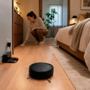 Robô aspirador Positivo Casa Inteligente PRA90 preto - Imagem 11
