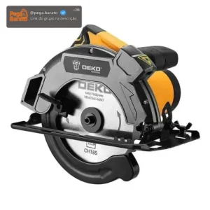 Serra Circular Deko 1600W 220V 185mm Laser Cortes Precisos Madeira - Imagem 1