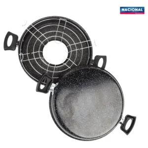 Churrasqueira De Fogão Antiaderente 25Cm Preto Nacional - Imagem 10