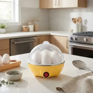 Panela Elétrica Cozedor De Ovos E Legumes Portátil À Vapor - Imagem 7