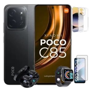 Poco C85 Xiaomi Dual Sim 256gb/8gb Lançamento Fone+relogio - Imagem 2
