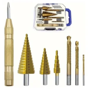 Broca Escalonada Cone De 4 A 32mm De Aço Rapido Espiral - Imagem 2