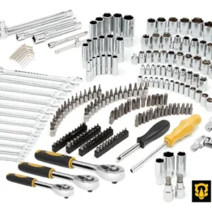 Jogo Soquetes Catracas Ferramentas Kit Chave 216 Peças Completa Oficina Master Maleta Tkf216 The Black Tools - Imagem 9