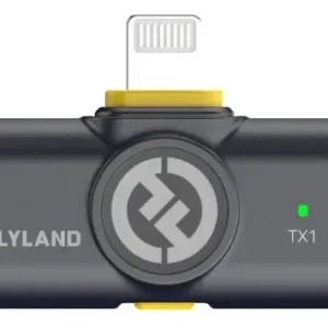 Microfone Lapela Hollyland Lark M2 Mini Combo Duplo USB-C, Lightning e Camera preto - Imagem 10