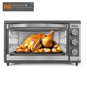 Forno Elétrico Philco 50L Dupla Resistência PFE52P - Imagem 1