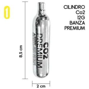Kit 10 Cilindro Co2 12g P/ Pistolas E Rifles Airgun Airsoft - Imagem 3