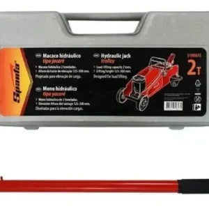 Macaco Hidráulico Carrinho Sparta 2 Ton Jacarezinho Com Maleta - Imagem 3