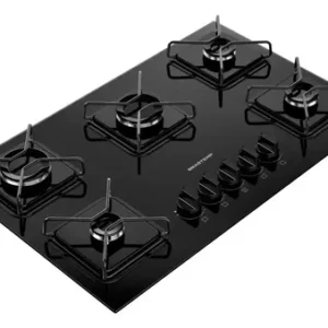 Cooktop Brastemp a Gás 5 Bocas com Grades de Ferro - BDS75AE - Imagem 2