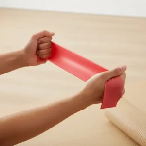 Kit Faixas Elásticas 5 Intensidades Fisioterapia academia reabilitação - Imagem 7