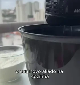 Batedeira Prática Mondial Preto 400W B-44-B - Imagem 2