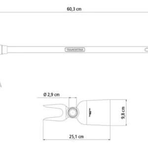 Conjunto Jardinagem 5 Peças Tramontina + Luva Jardim Brinde - Imagem 9