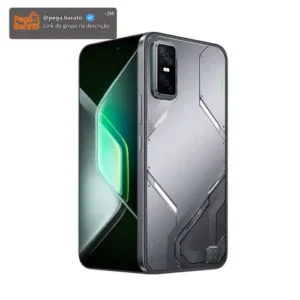 Smartphone Gamer Infinix GT30 PRO 5G - 12GB RAM 256GB Câmera Dupla 108MP+ Selfie 13MP NFC 6,78" Amoled 144Hz Dual Chip - Memória RAM Expansível Até 24GB - Chumbo - Imagem 1