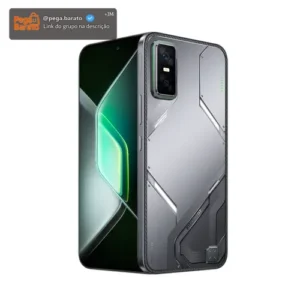 Smartphone Gamer Infinix GT30 PRO 5G - 12GB RAM 256GB Câmera Dupla 108MP+ Selfie 13MP NFC 6,78" Amoled 144Hz Dual Chip - Memória RAM Expansível Até 24GB - Chumbo - Imagem 1