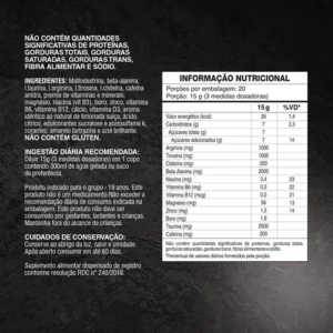 Pré-Treino Evolution Workout 300g Termogênico Sabor Limonada Suiça Soldiers Nutrition Energia Foco Treino - Imagem 4