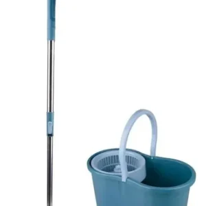 Mop Giratório Rayco com Balde de Aço 8L e Cabo Ajustável - Imagem 2