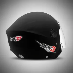 Capacete Moto Cor Preto-fosco PROTORK NEW LIBERTY T58 - Imagem 9