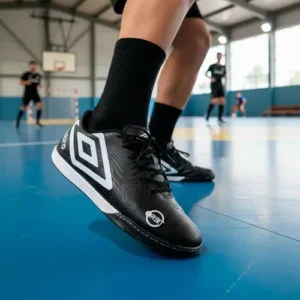 Chuteira Indoor Futsal Umbro Pro 5 Original Salão Quadra - Imagem 7