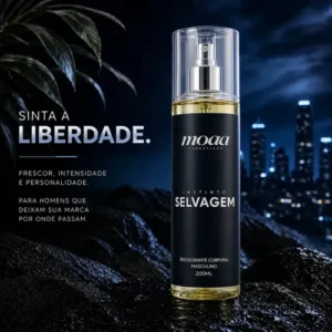 Kit 2 Body Splash Masculino Selvagem 200ml - Perfume Versátil - Imagem 6