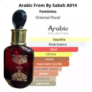 Miniatura Perfume Sabah Arabic Collection Feminino 25ml Edp - Imagem 3