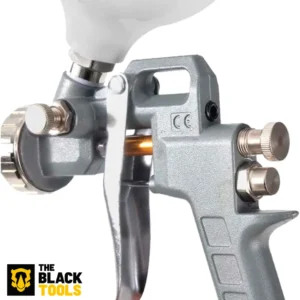 Pistola Pintura Gravidade 600ml 3 Bicos 1.2 1.5 1.8 Btpt600 Profissional The Black Tools - Imagem 3