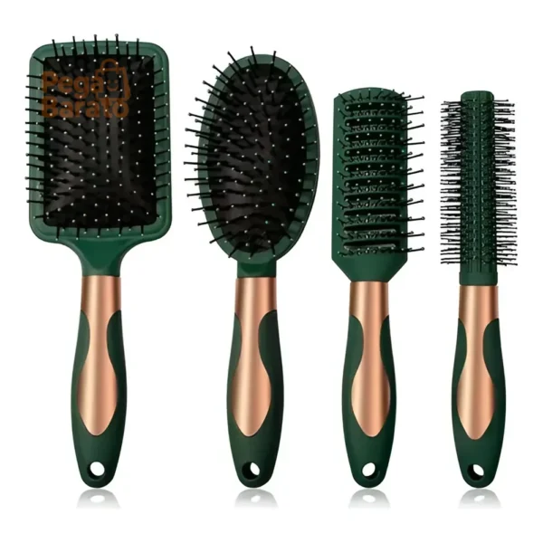 4 Peças Escovas De Cabelo Escova De Cabelo Profissional