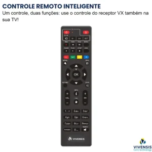 Receptor Vivensis VX10 Nova Parabólica Digital Sathd Regional cor preto - Imagem 5