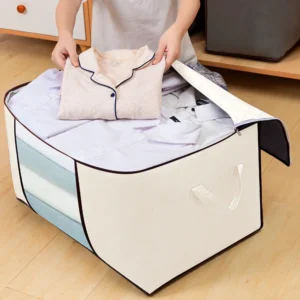 Kit 4un Saco Organizador Edredon Cobertor Multiuso Dobrável - Imagem 6