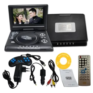 DVD Player Portátil RM 8" com Tela Giratória, USB e Leitor de Cartão SD - Imagem 7
